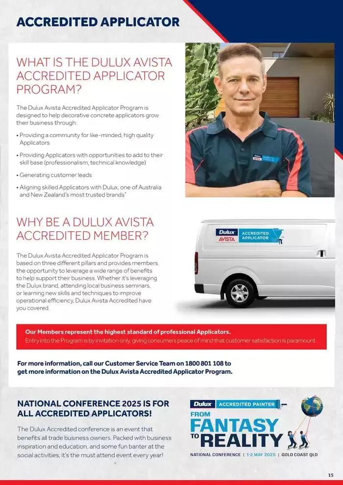 Dulux Avista Trade Newsletter Jan-Apr 2025 - Catalogue valid from 7 February to 30 April 2025 - page 15