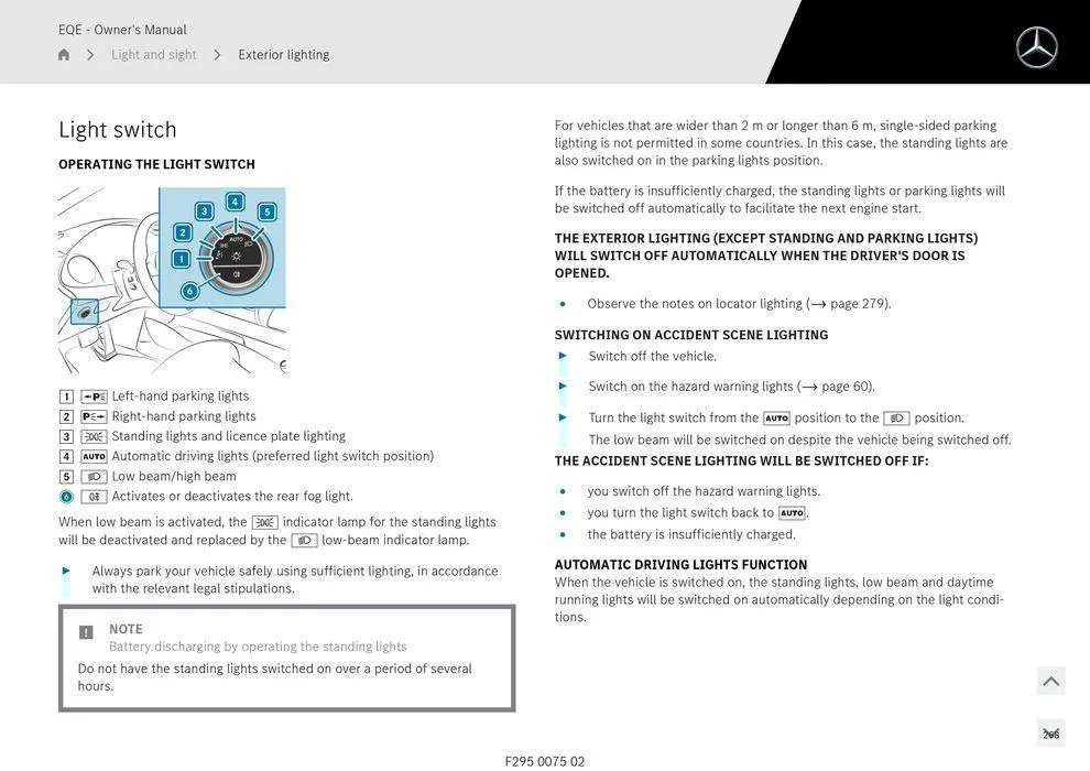 EQE Sedan - Catalogue valid from 11 September to 11 September 2025 - page 268
