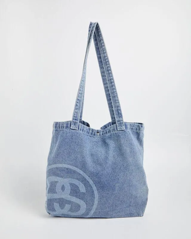 SS Link Tote Bag Denim