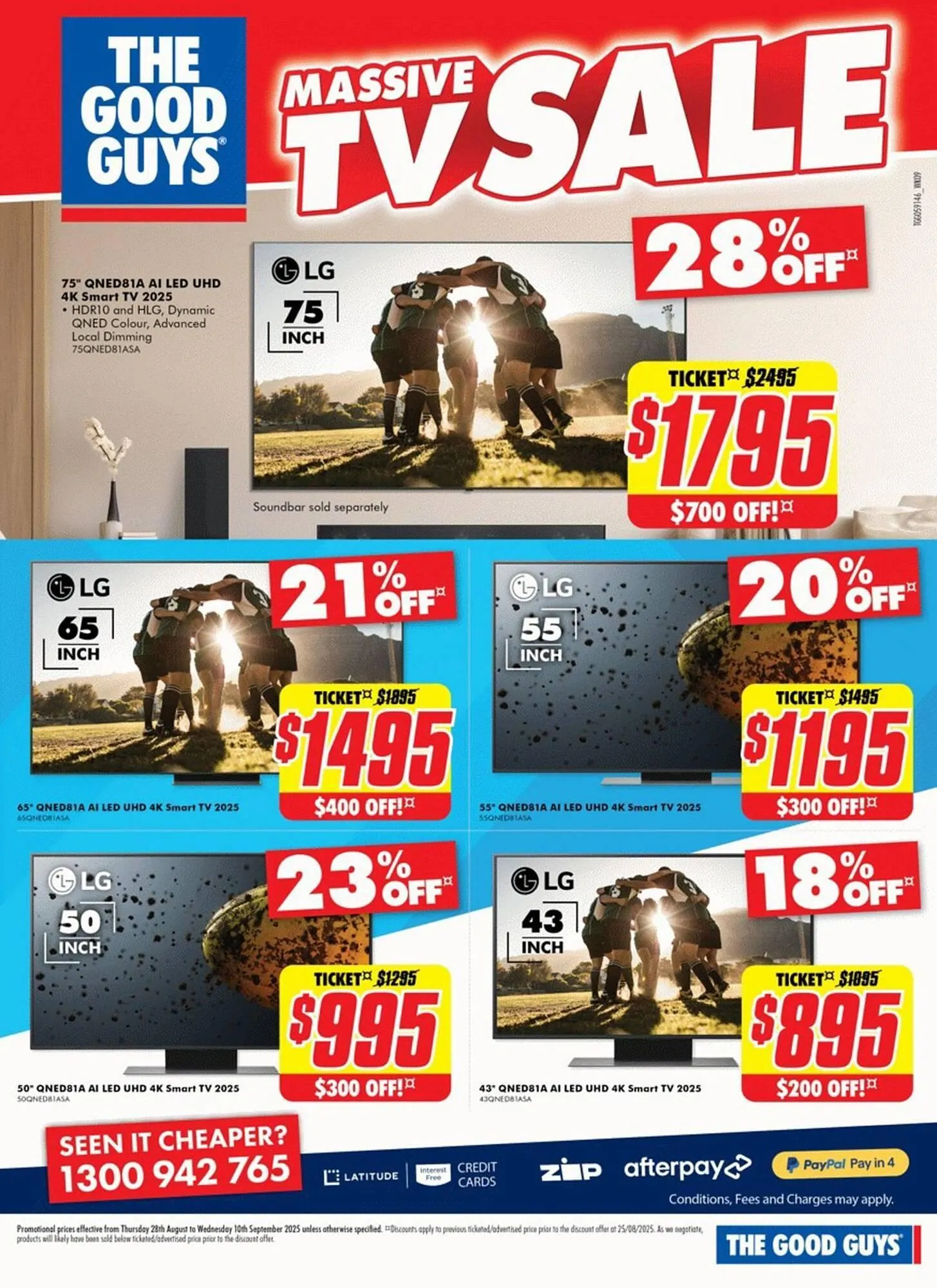 The Good Guys catalogue - Catalogue valid from 28 August to 10 September 2025 - page 9