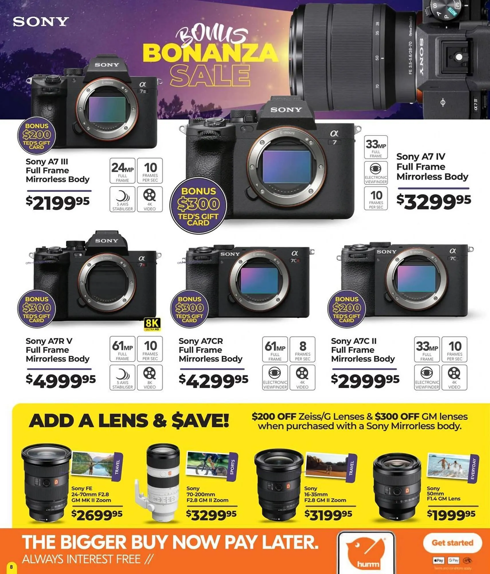 Teds Cameras catalogue - Catalogue valid from 9 July to 3 August 2025 - page 8