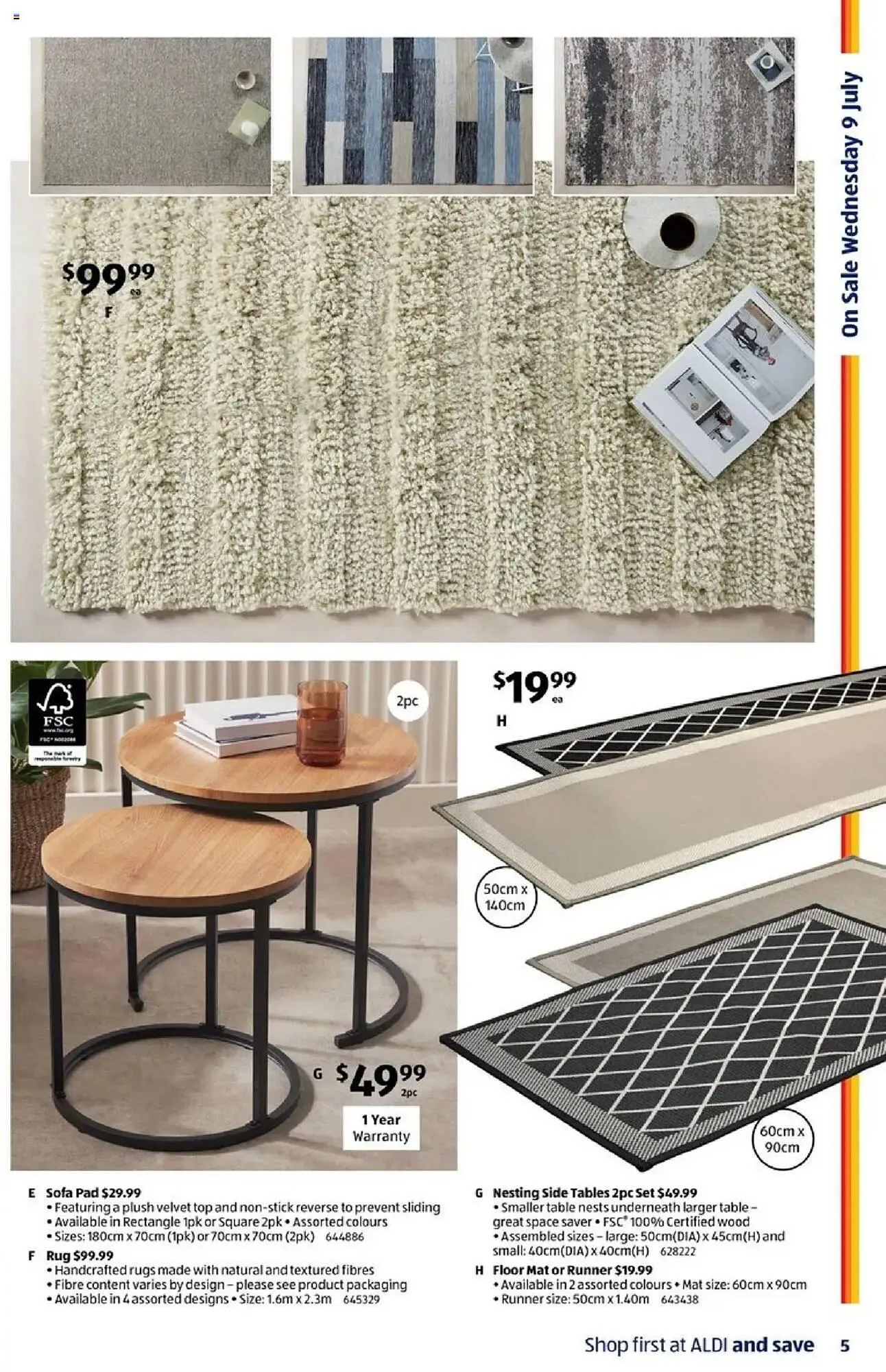 ALDI SpecialBuys catalogue - Catalogue valid from 9 July to 15 July 2025 - page 5
