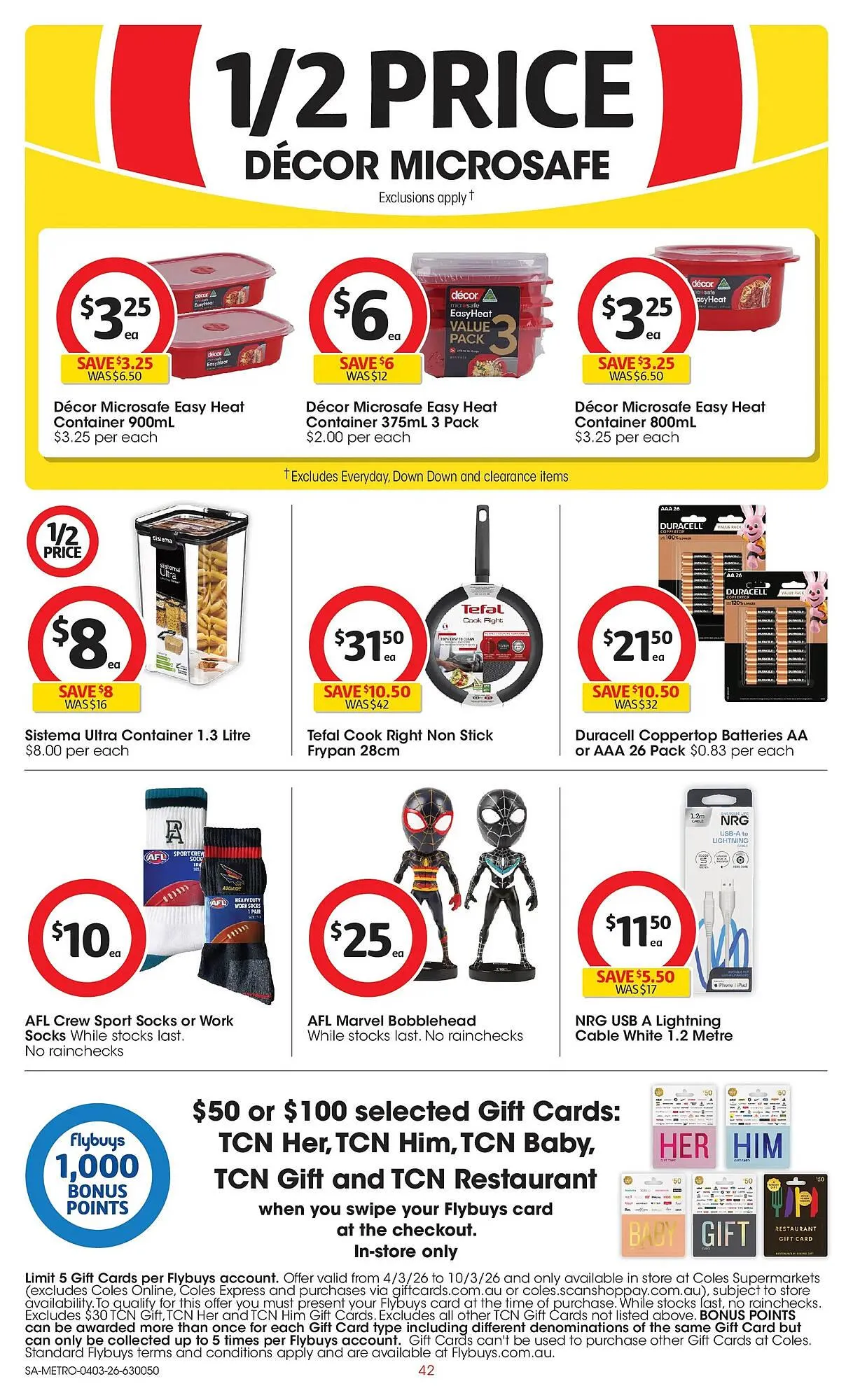 Coles catalogue - Catalogue valid from 4 March to 10 March 2026 - page 42