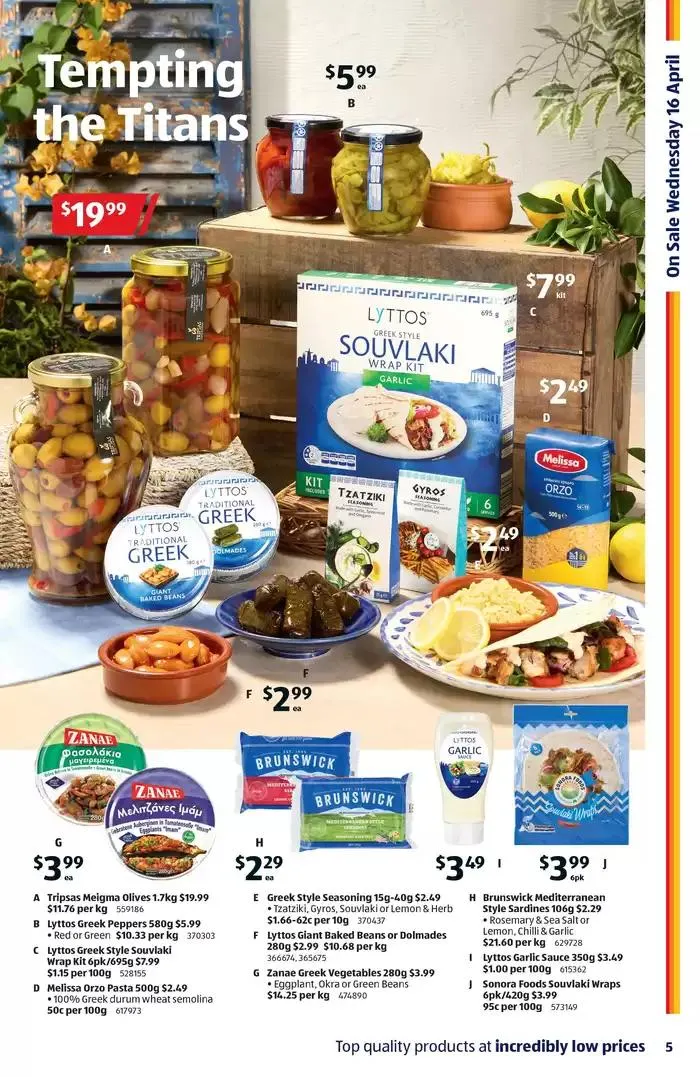 ALDI Special Buys - Catalogue valid from 16 April to 22 April 2025 - page 5