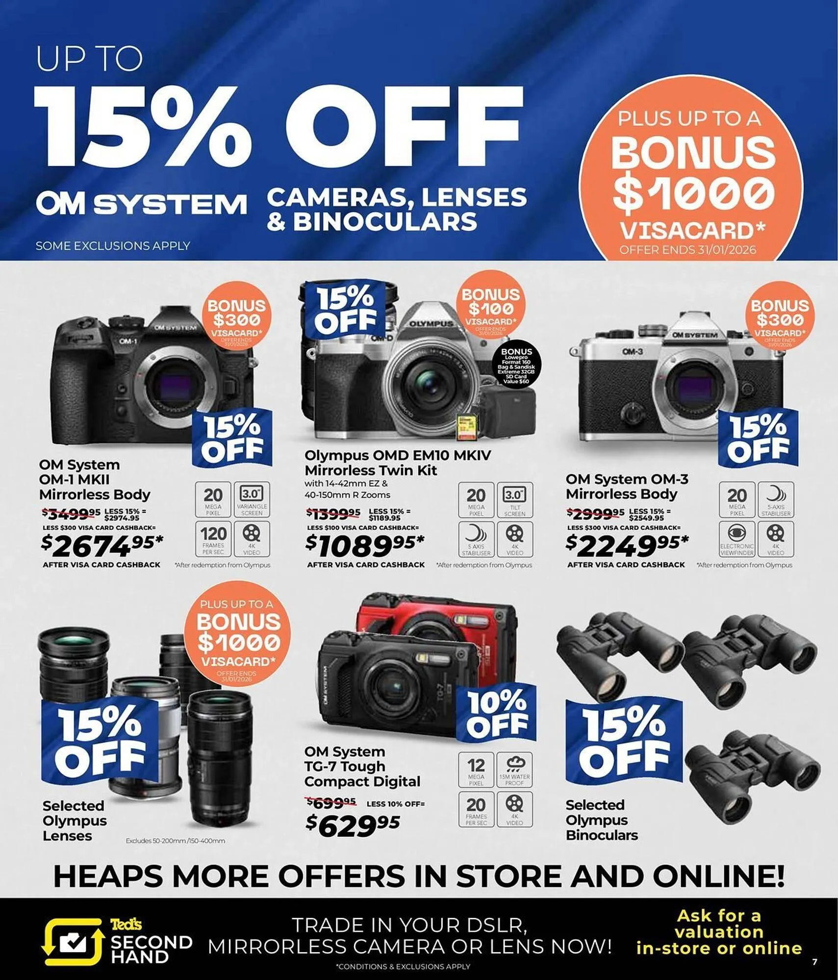 Teds Cameras catalogue - Catalogue valid from 28 January to 4 February 2026 - page 7