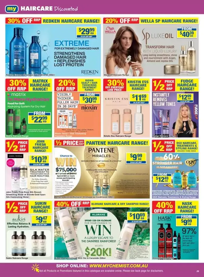 My Chemist Save Like A Champion - Catalogue valid from 27 February to 19 March 2025 - page 29