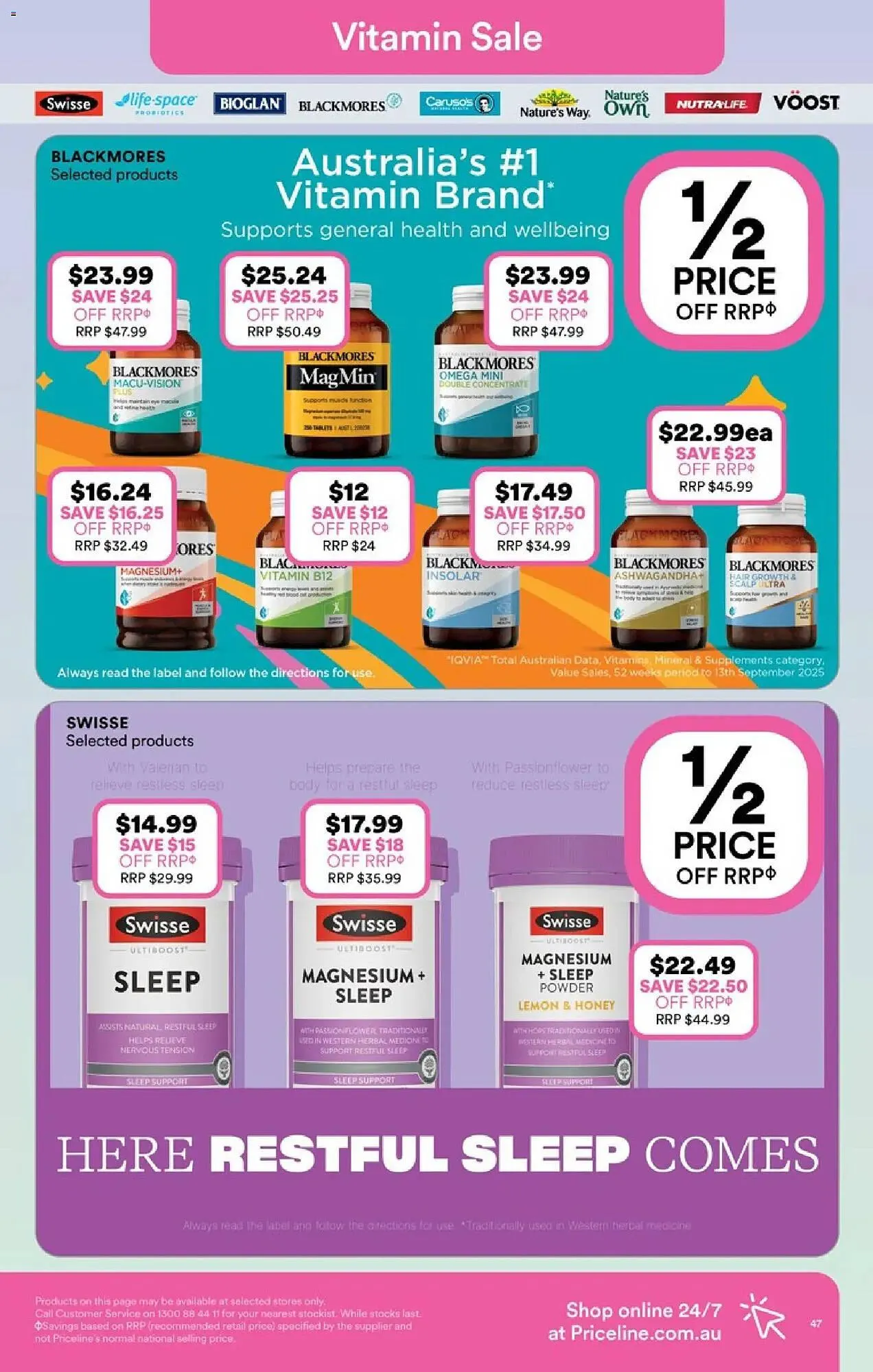 Priceline catalogue - Catalogue valid from 11 December to 24 December 2025 - page 47