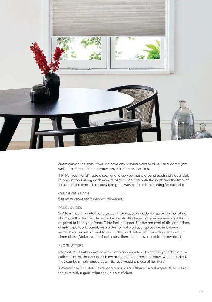 Care & Maintenance Guide - Catalogue valid from 26 February to 31 March 2025 - page 17