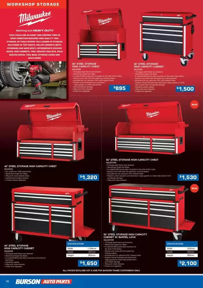  Tools And Equipment - Catalogue valid from 1 April to 30 June 2025 - page 56