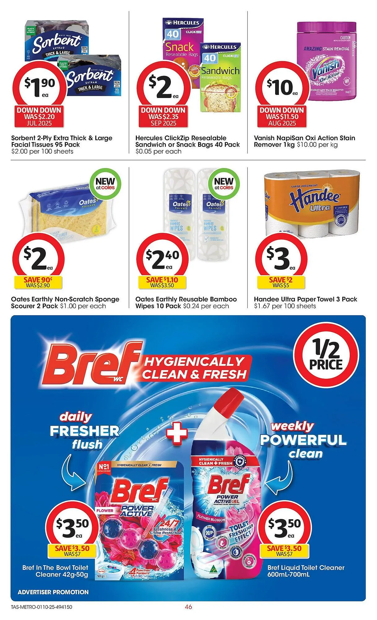 Coles catalogue - Catalogue valid from 1 October to 7 October 2025 - page 46