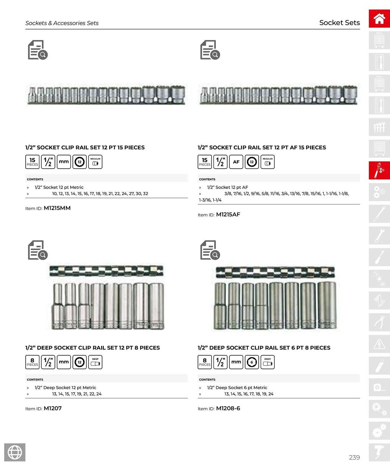 Teng Tools catalogue - Catalogue valid from 28 March to 31 December 2025 - page 240