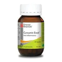 Oriental Botanicals Curcumin Excel Capsules 30