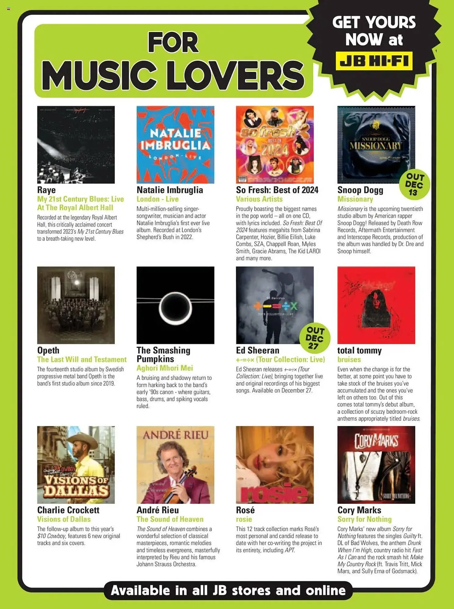 JB Hi-Fi catalogue - Catalogue valid from 3 December to 2 January 2025 - page 38
