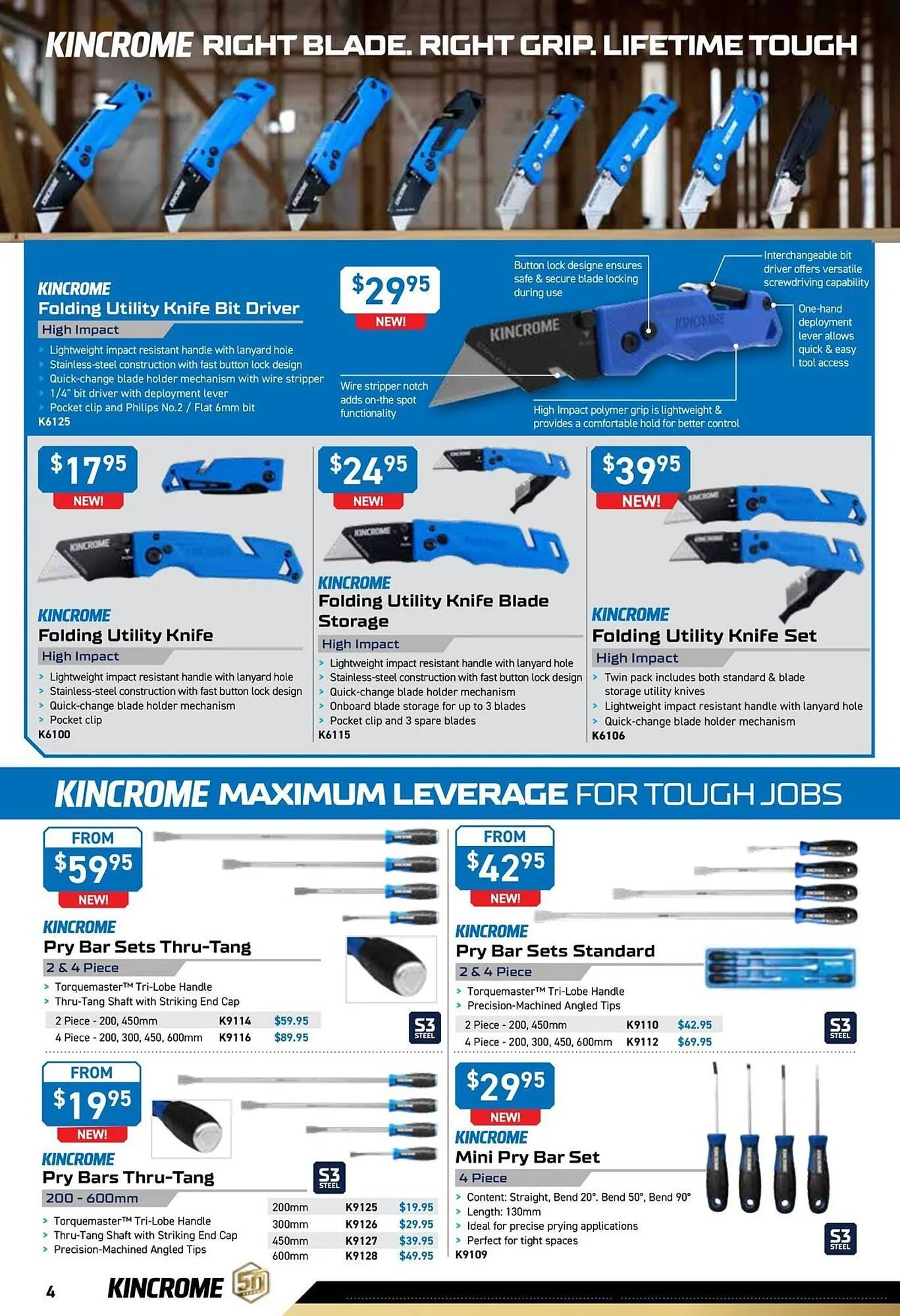 Kincrome catalogue - Catalogue valid from 7 April to 31 May 2026 - page 4