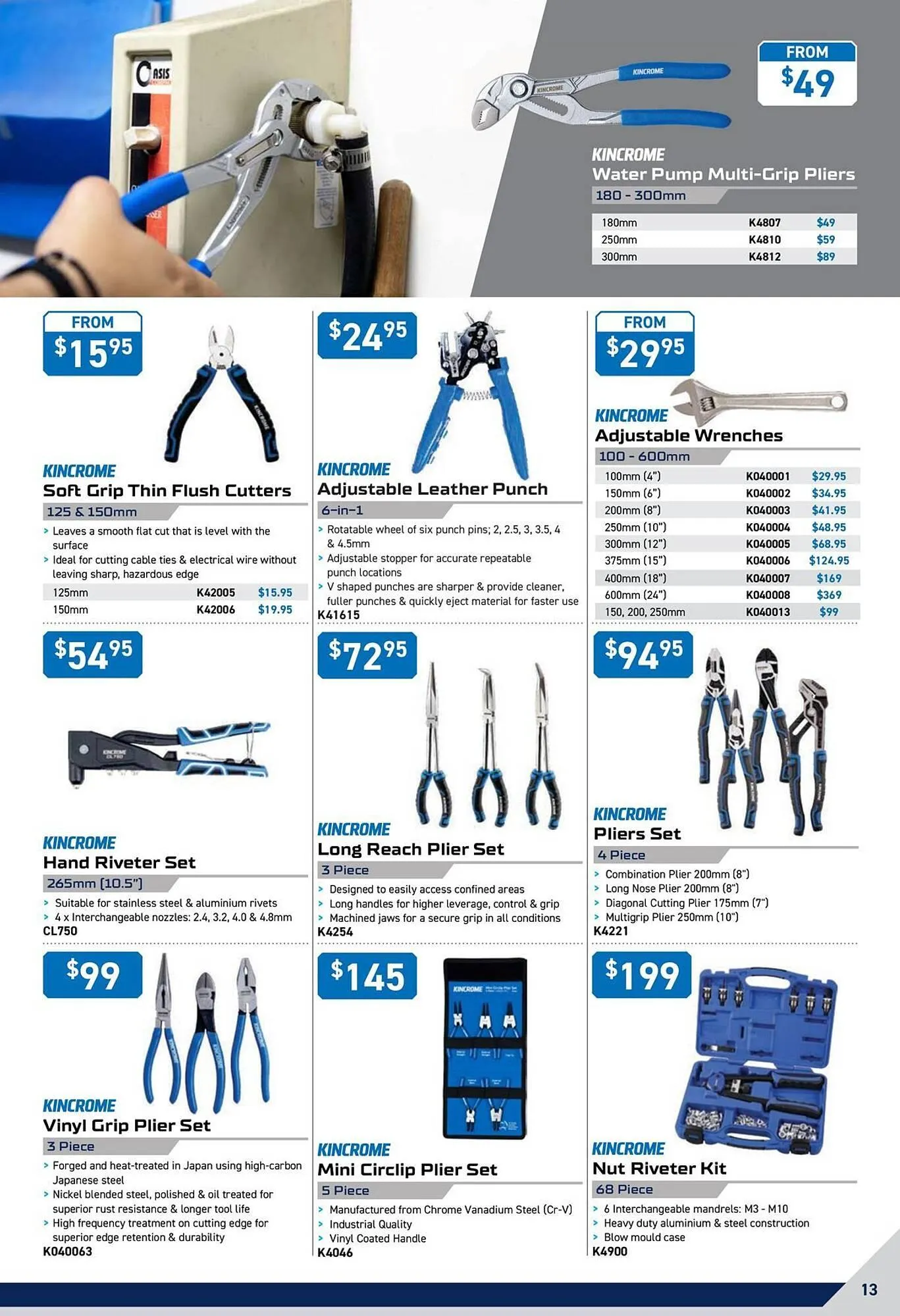 Kincrome catalogue - Catalogue valid from 1 September to 30 September 2025 - page 13