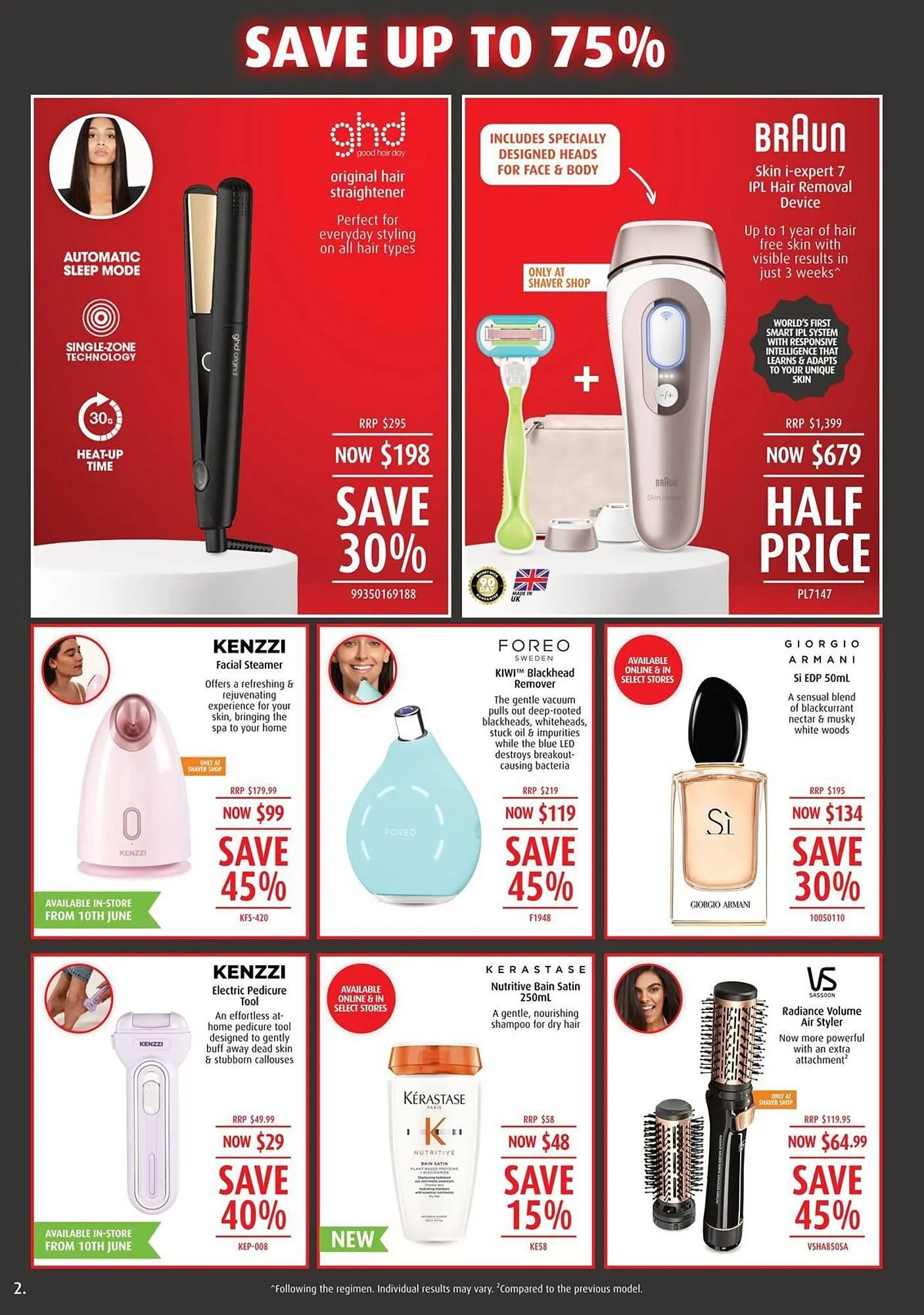 Shaver Shop catalogue - Catalogue valid from 29 May to 1 July 2025 - page 2