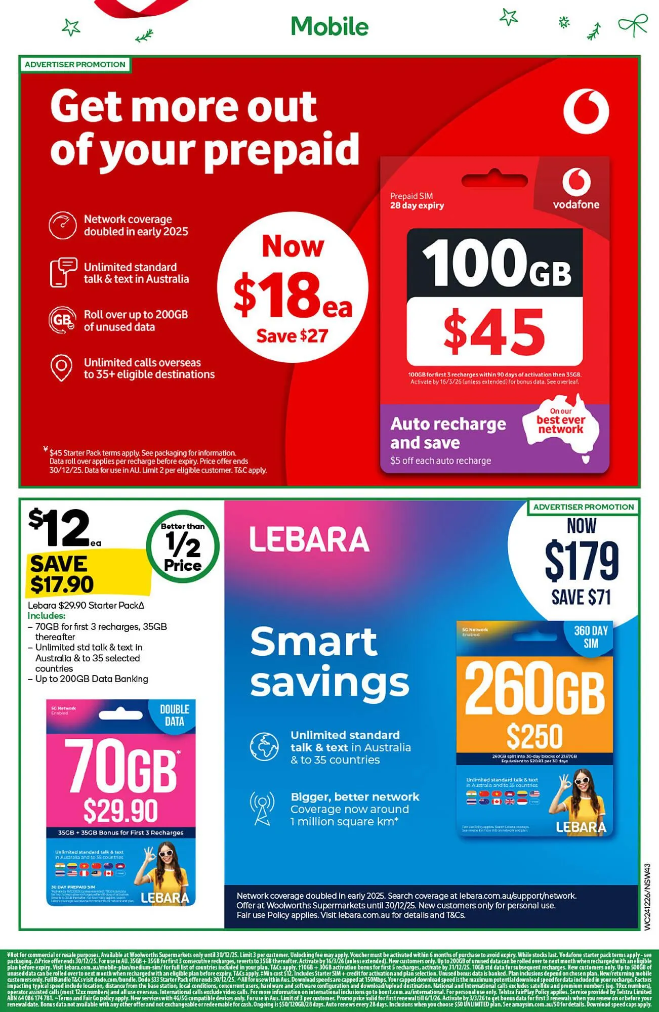 Woolworths catalogue - Catalogue valid from 26 December to 30 December 2025 - page 43