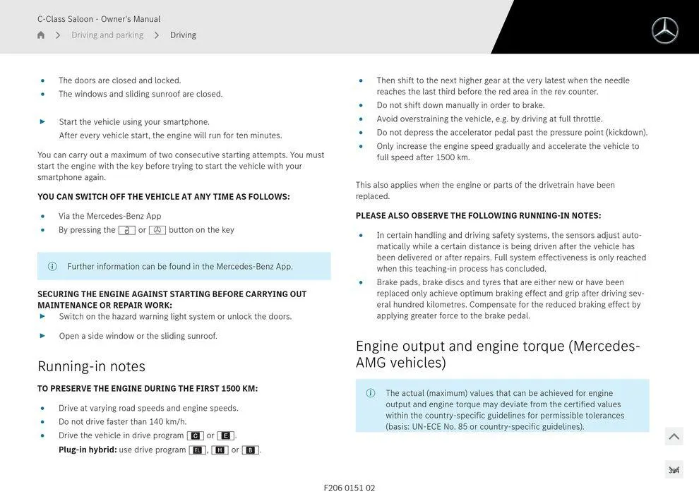 C-Class Sedan - Catalogue valid from 11 September to 11 September 2025 - page 334