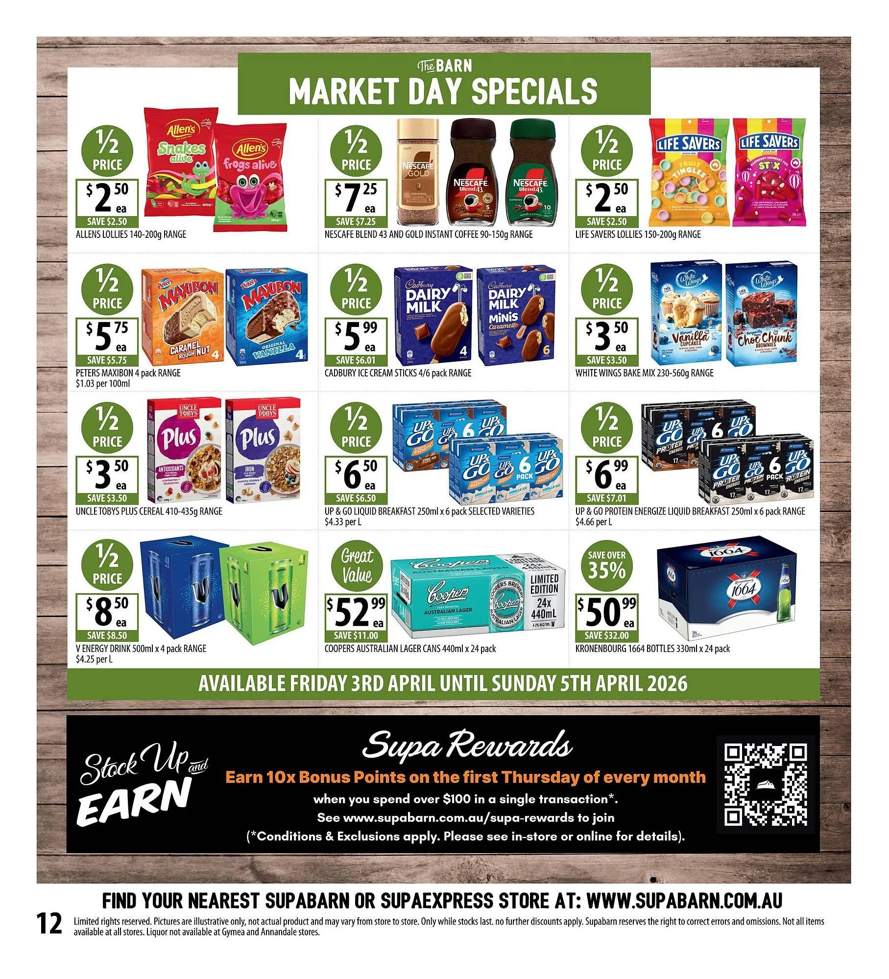 Supabarn catalogue - Catalogue valid from 1 April to 7 April 2026 - page 12