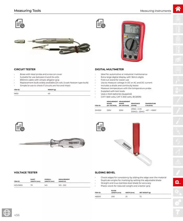 Product Catalogue - Catalogue valid from 28 March to 31 December 2025 - page 457