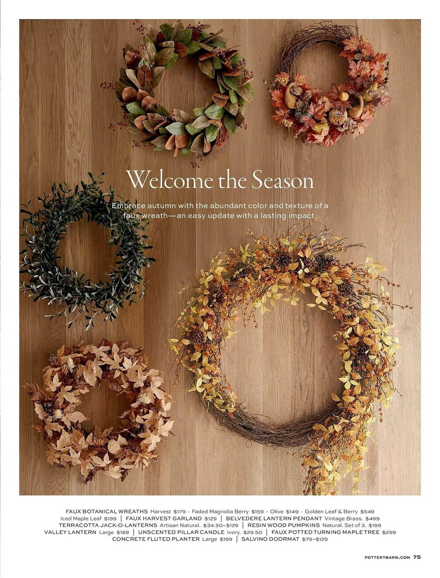 Pottery Barn flyer from September 3 to November 30 2025 - flyer page 75