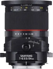 Samyang 24mm f/3.5 Tilt & Shift - Micro 4/3rds