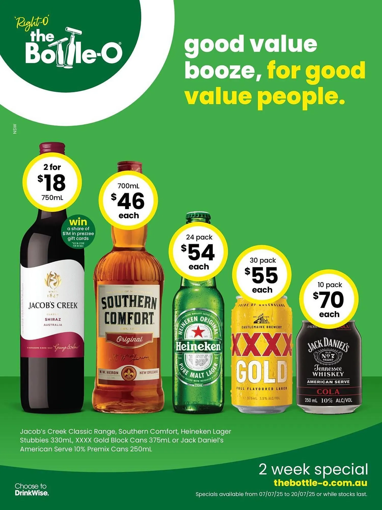 The Bottle O catalogue - 1