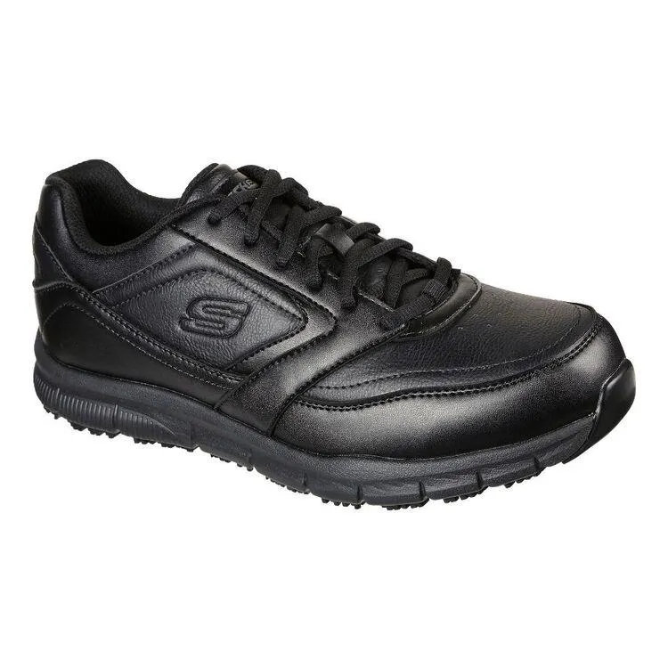 Skechers Men's Nampa Lace Up Casual Shoes Black