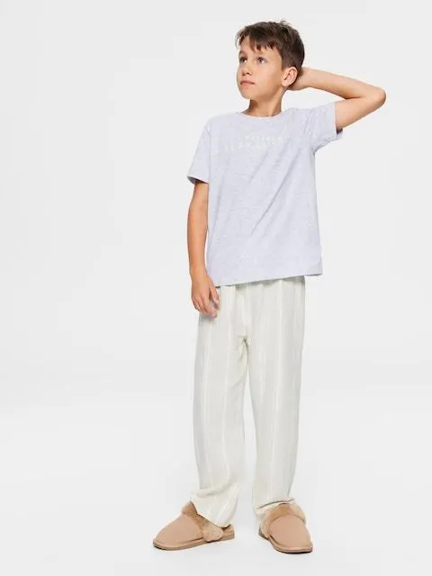Boys Stripe Pant Pj Set