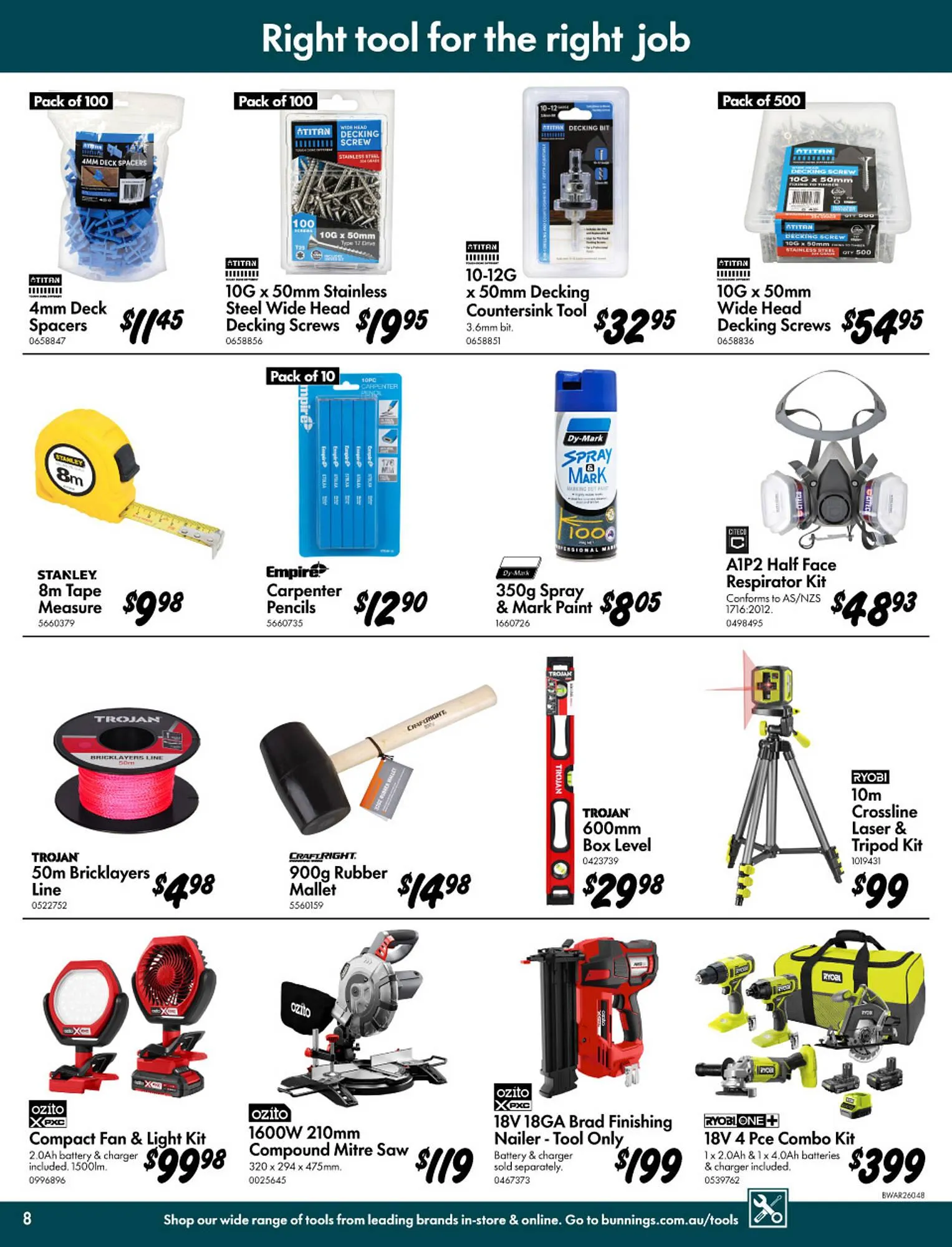 Bunnings catalogue - Catalogue valid from 11 March to 5 April 2026 - page 8
