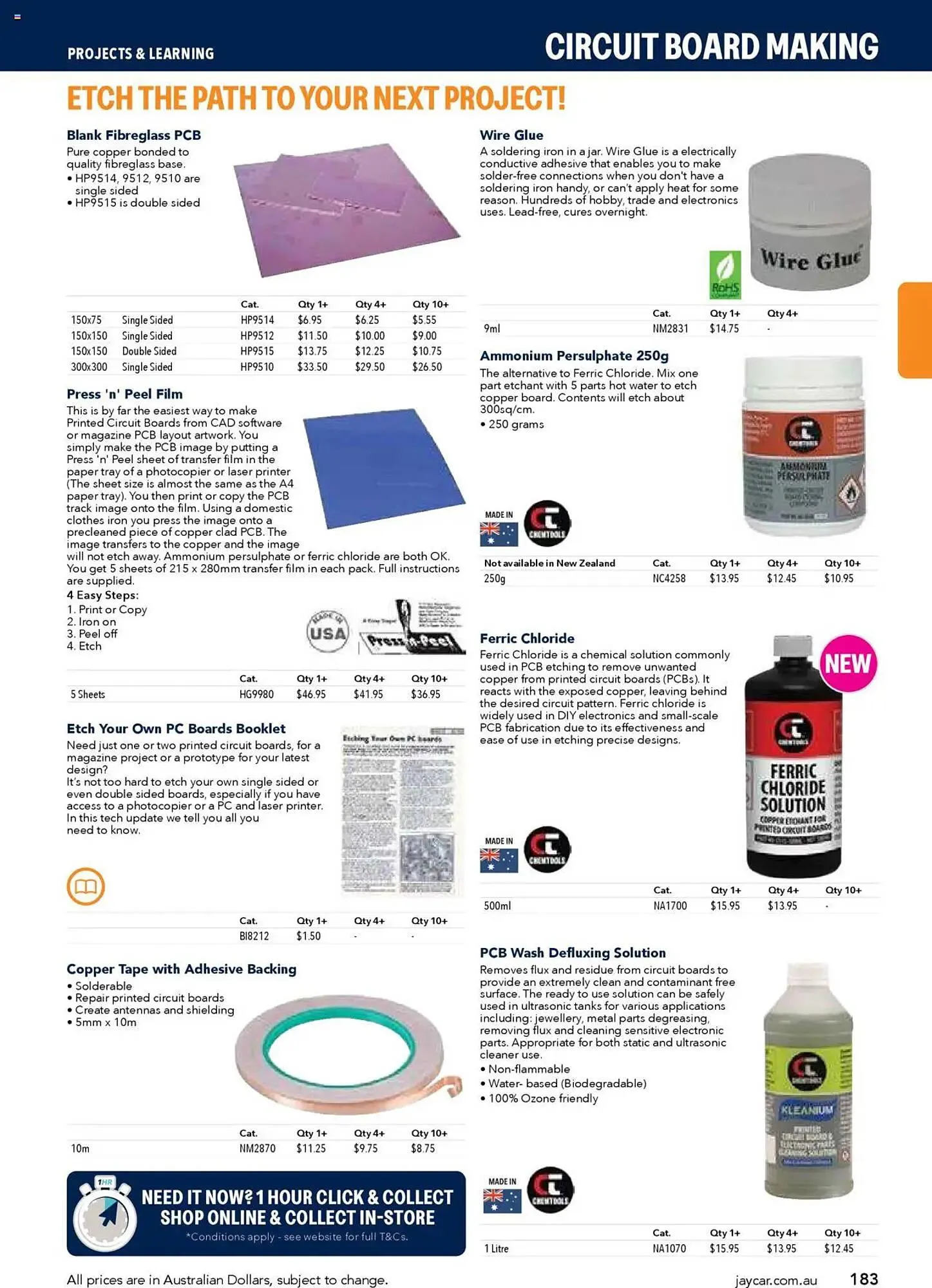 Jaycar Electronics catalogue - Catalogue valid from 8 July to 9 July 2026 - page 183