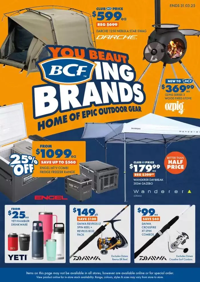 You Beaut BCFing Brands - Catalogue valid from 10 March to 31 March 2025 - page 1