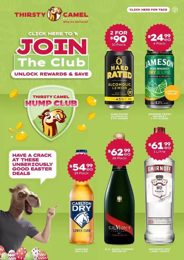 Unseriously Good Easter Deals - Catalogue valid from 14 April to 27 April 2025 - page 1