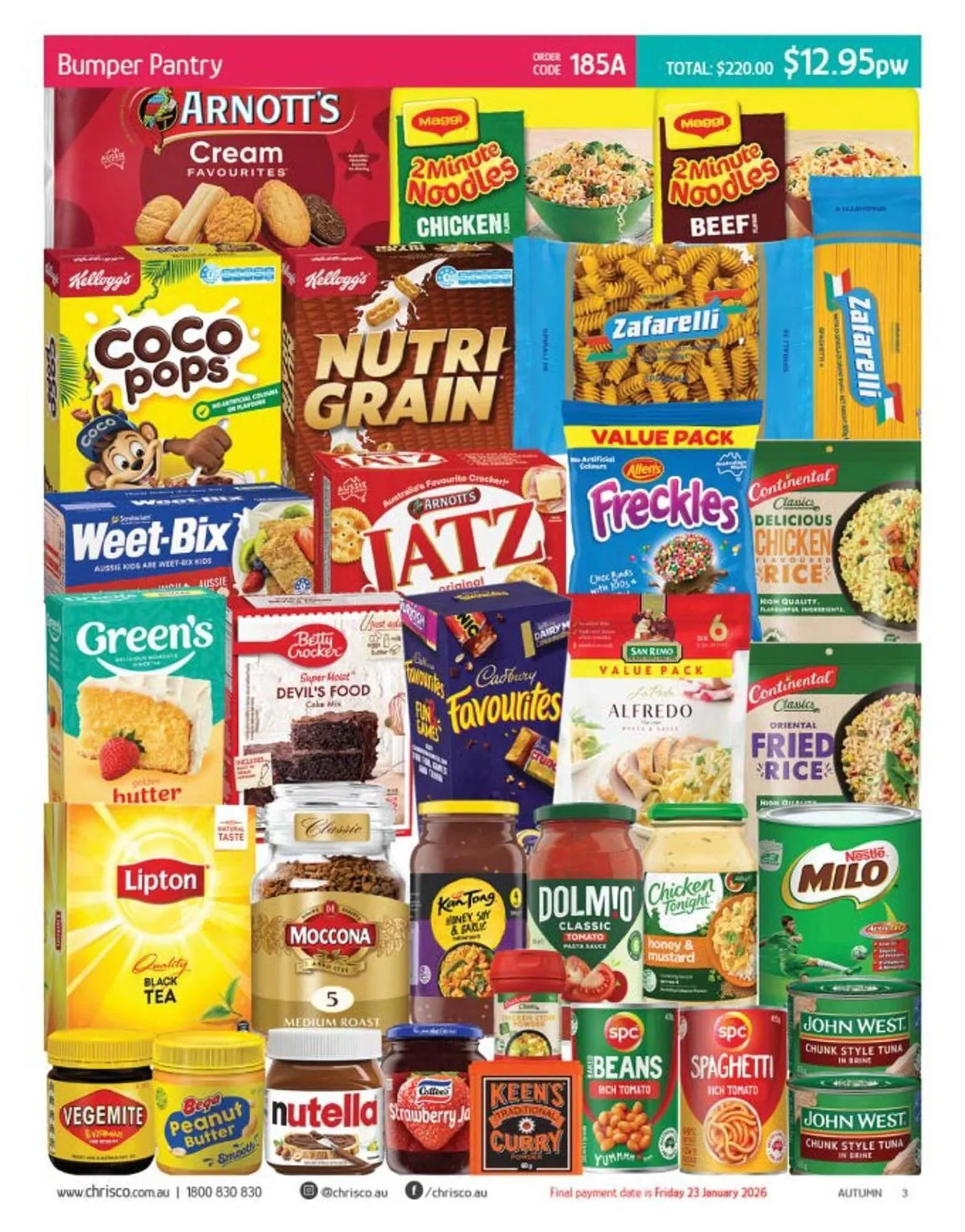 Chrisco Hampers catalogue - Catalogue valid from 3 November to 31 May 2026 - page 3