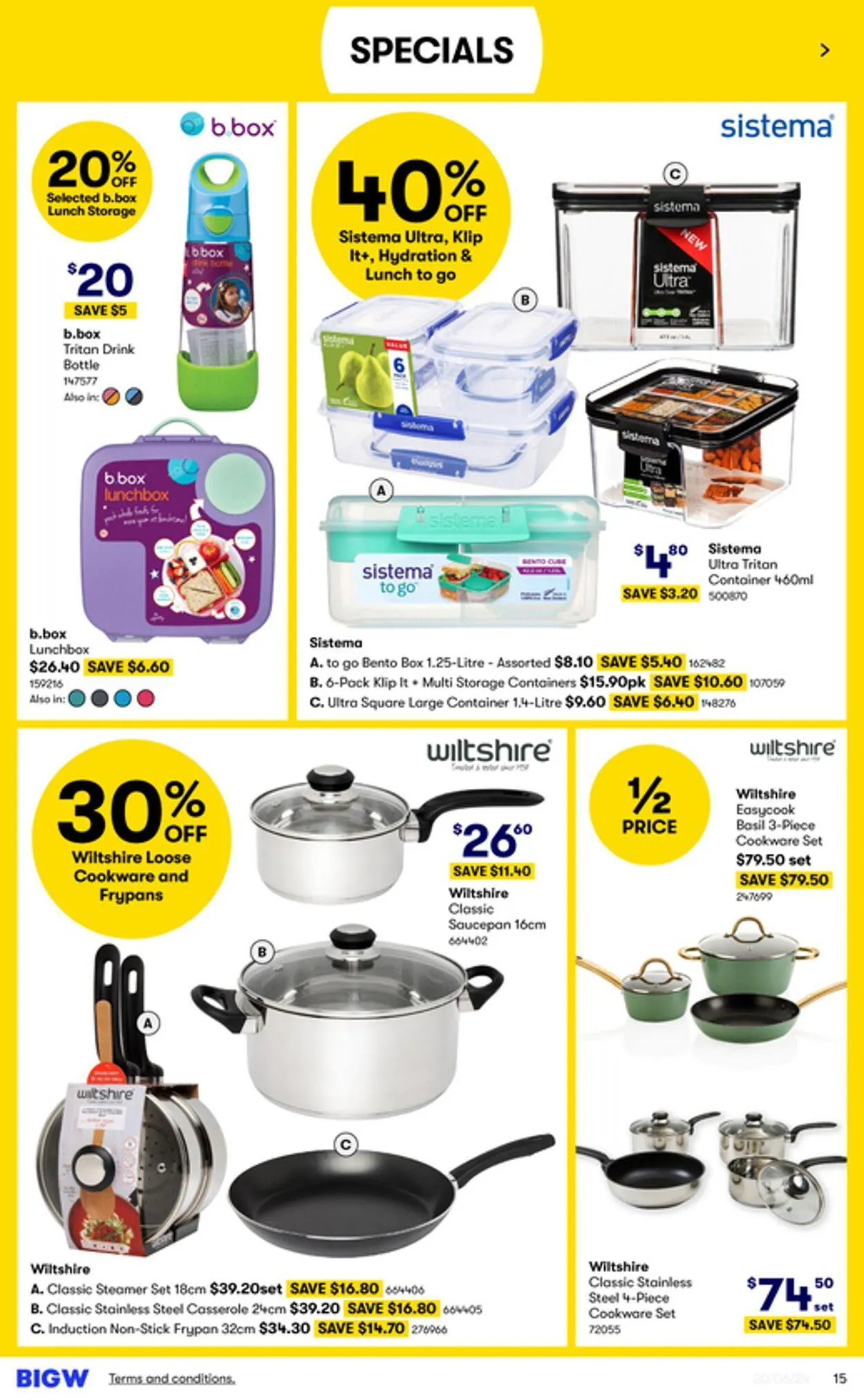 BIG W Current catalogue - Catalogue valid from 26 March to 9 April 2025 - page 15