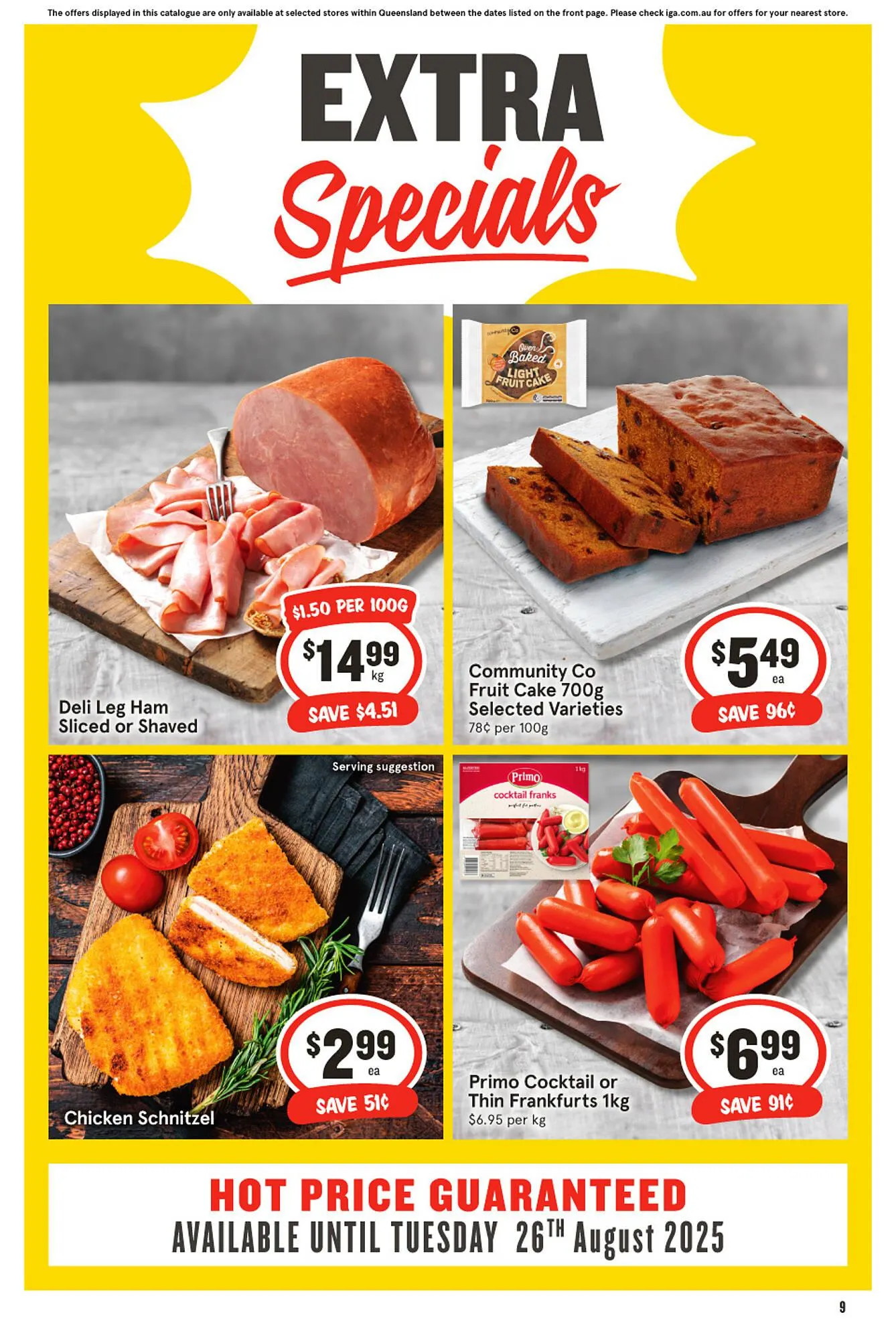 IGA catalogue - Catalogue valid from 30 July to 26 August 2025 - page 4