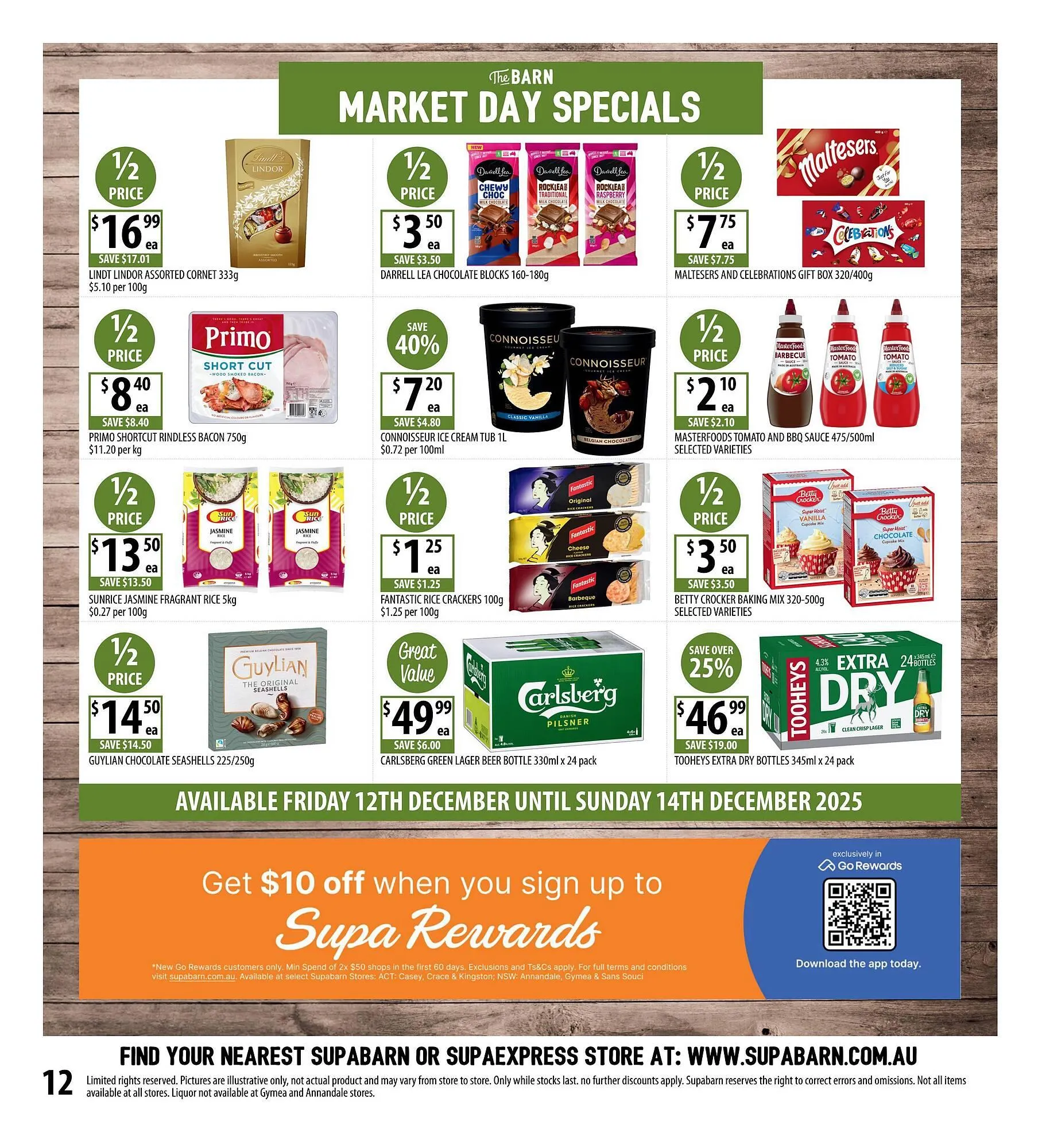 Supabarn catalogue - Catalogue valid from 10 December to 16 December 2025 - page 12