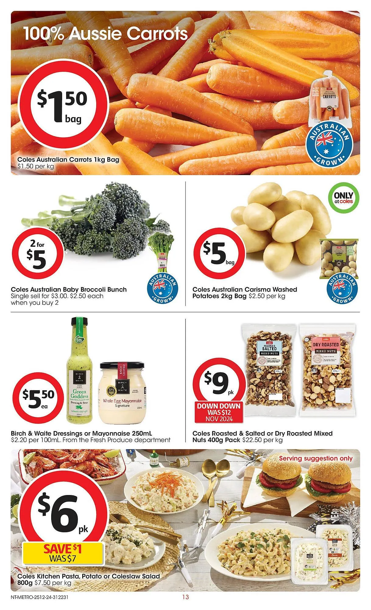 Coles catalogue - Catalogue valid from 24 December to 31 December 2024 - page 13