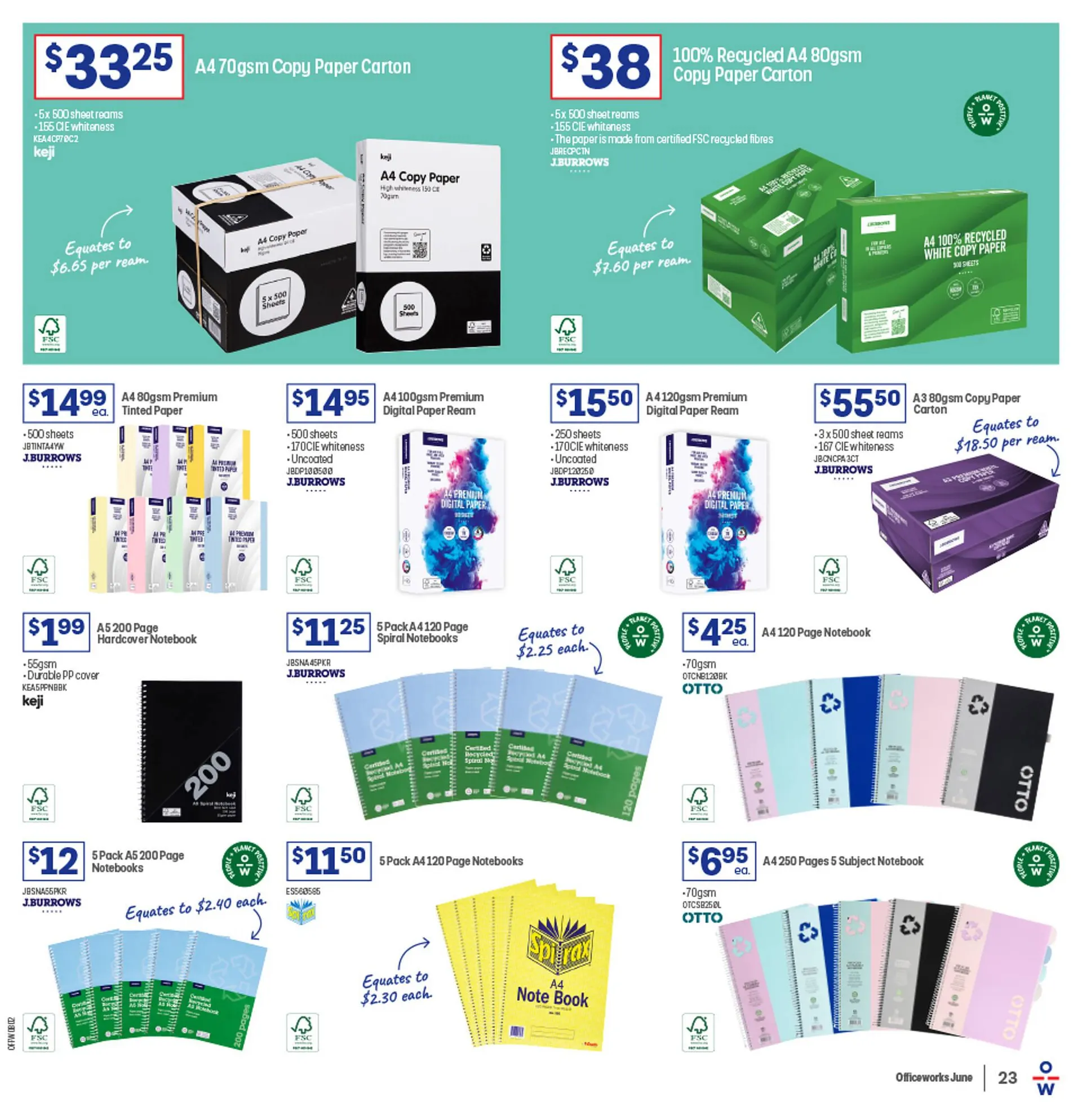 Officeworks catalogue - Catalogue valid from 29 May to 30 June 2025 - page 23