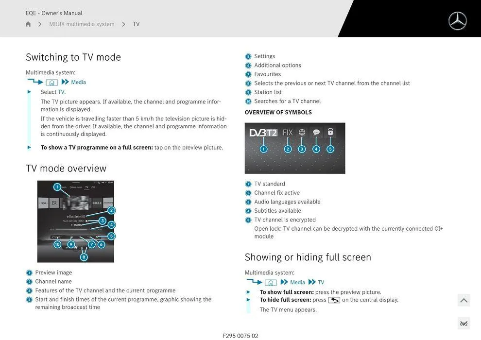 EQE Sedan - Catalogue valid from 11 September to 11 September 2025 - page 692