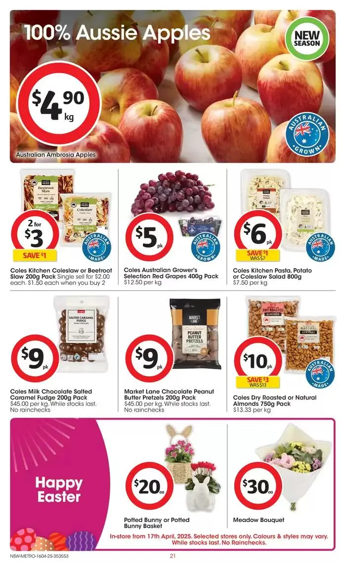 Great Value. Hands Down - 16th April - Catalogue valid from 16 April to 22 April 2025 - page 21