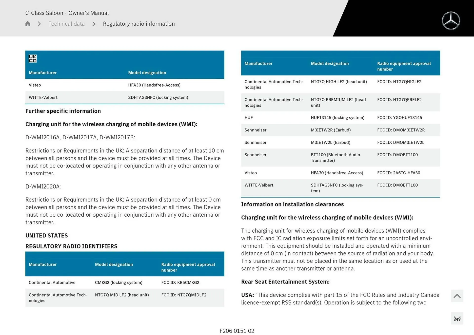 Mercedes-Benz catalogue - Catalogue valid from 28 April to 28 May 2025 - page 849