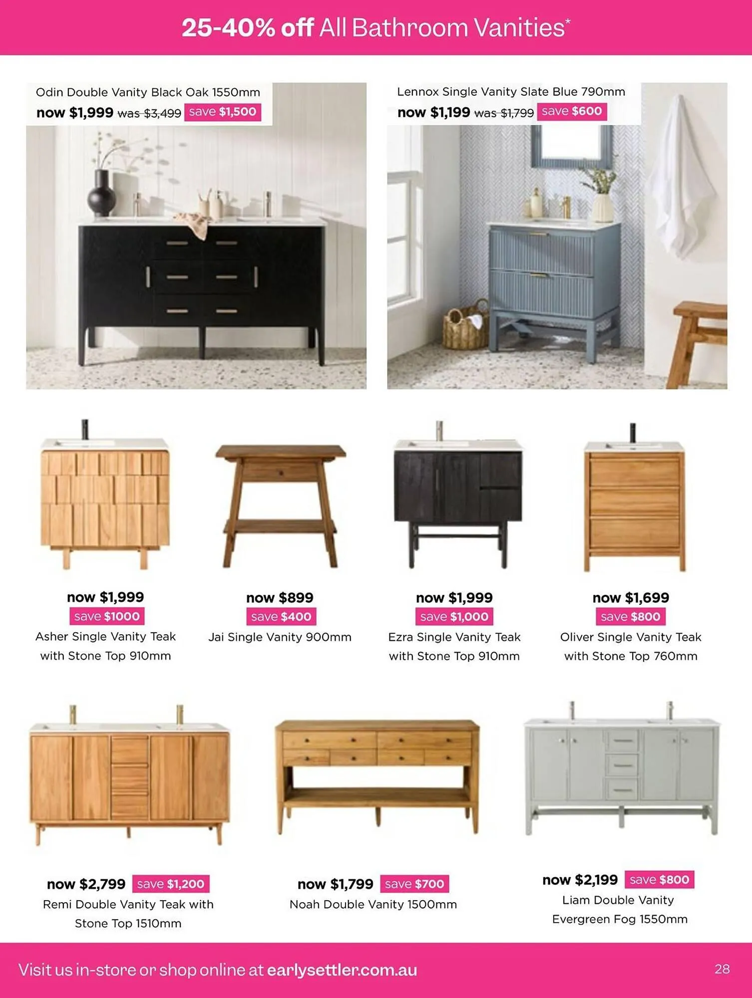 Early Settler catalogue - Catalogue valid from 30 October to 30 November 2025 - page 28