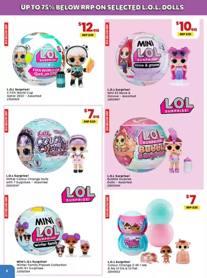 Unbeatable Toy Deals! - Catalogue valid from 4 March to 1 April 2025 - page 8