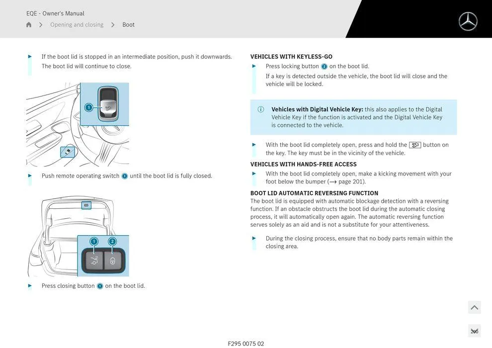 EQE Sedan - Catalogue valid from 11 September to 11 September 2025 - page 200