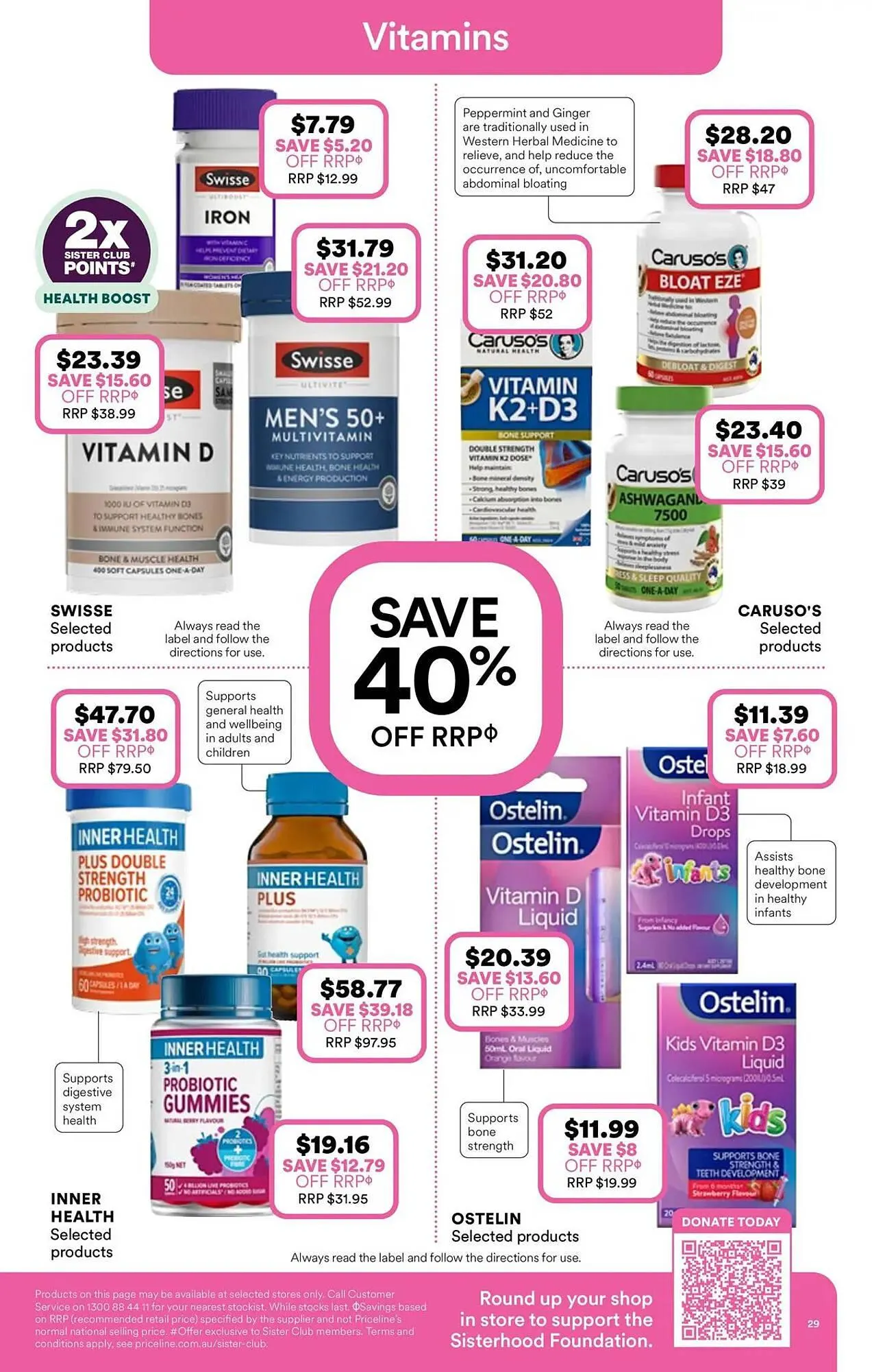 Priceline catalogue - Catalogue valid from 9 April to 22 April 2026 - page 29