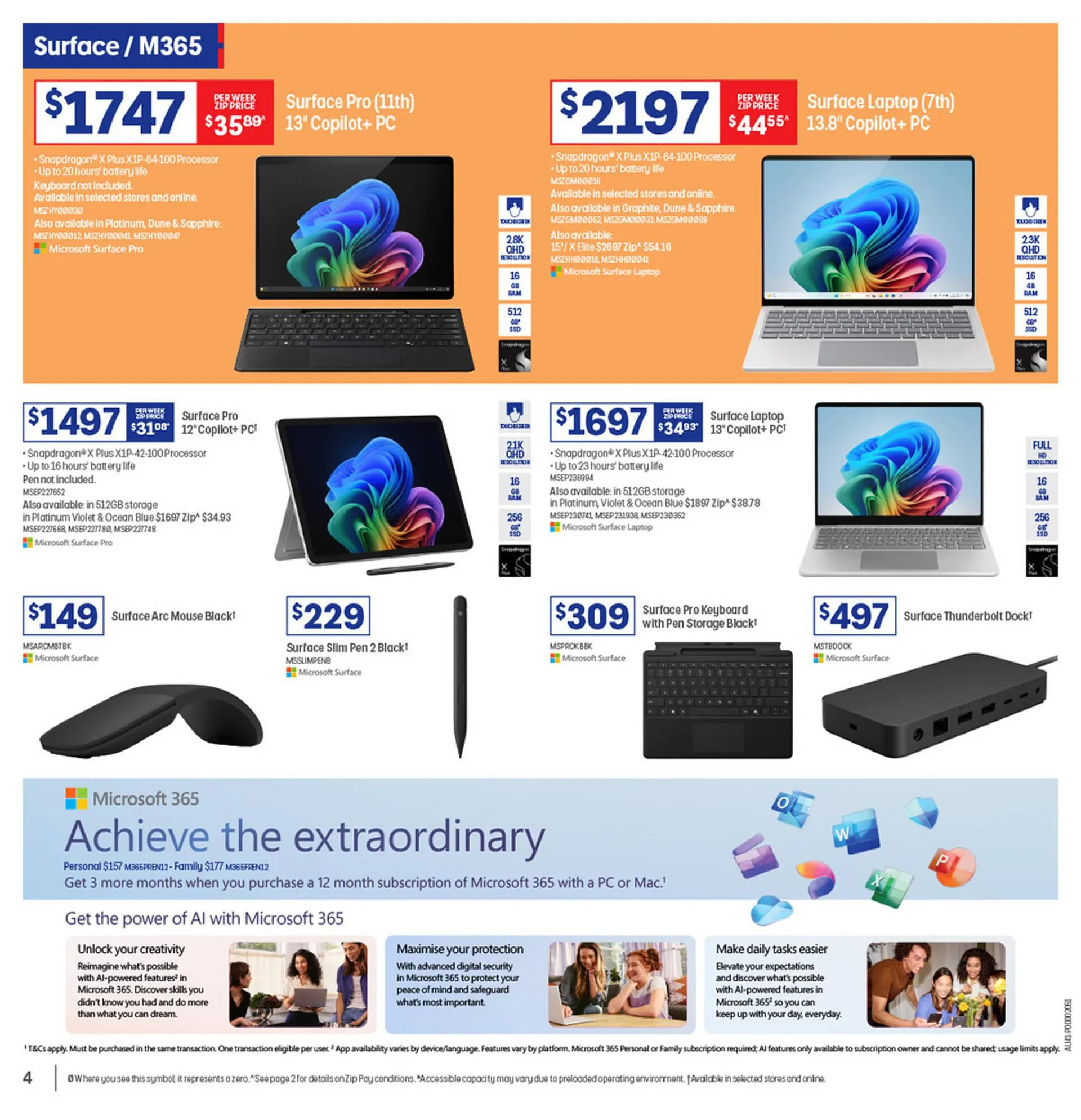 Officeworks catalogue - Catalogue valid from 7 August to 21 August 2025 - page 4