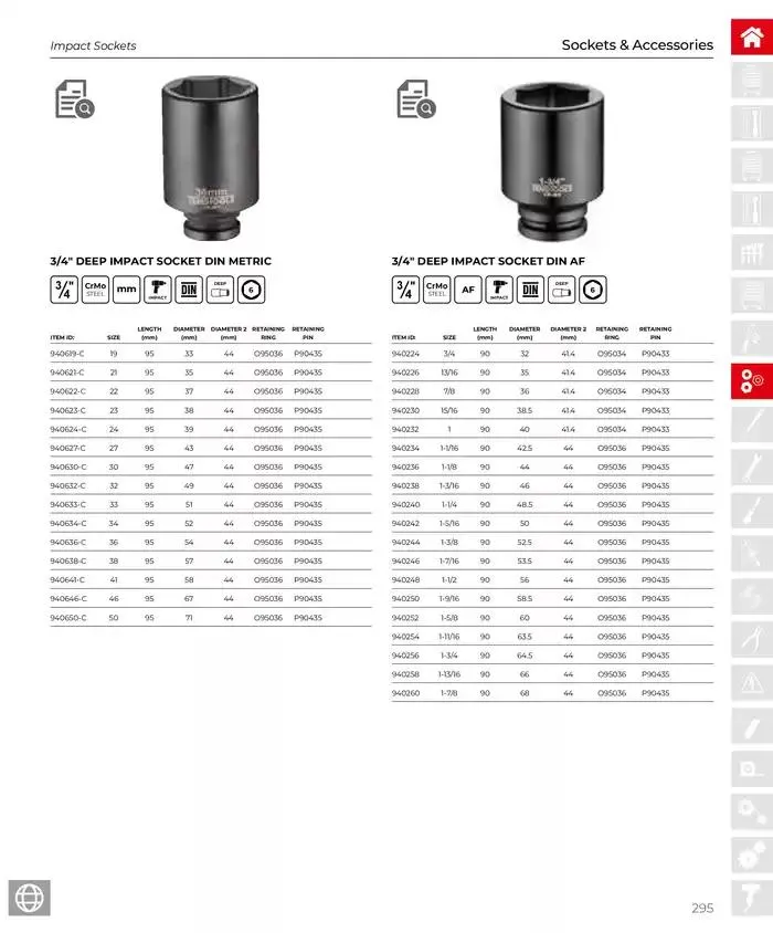 Product Catalogue - Catalogue valid from 28 March to 31 December 2025 - page 296