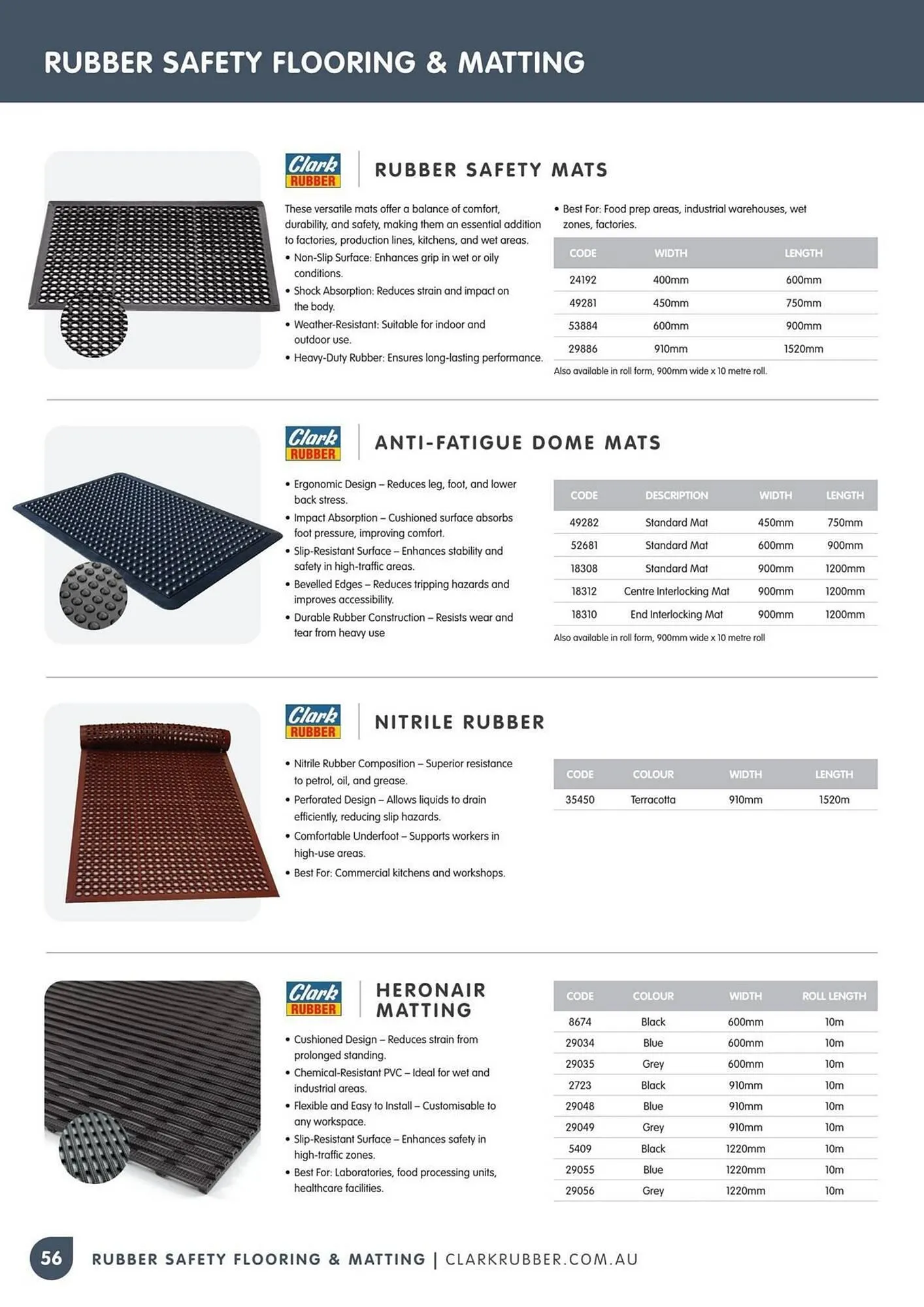 Clark Rubber catalogue - Catalogue valid from 1 January to 31 January 2026 - page 56