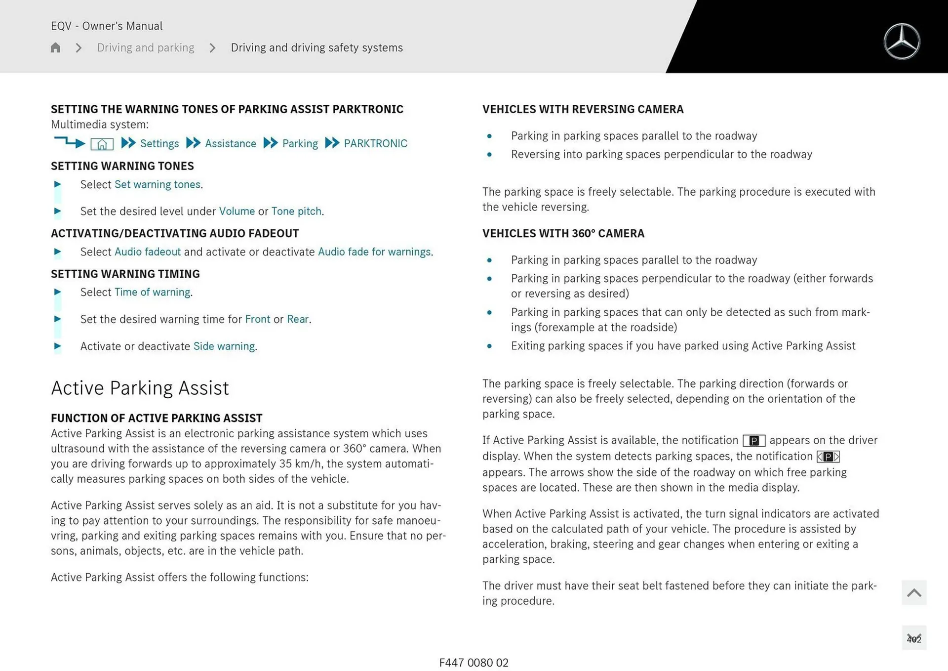 Mercedes-Benz catalogue - Catalogue valid from 11 September to 11 September 2025 - page 402